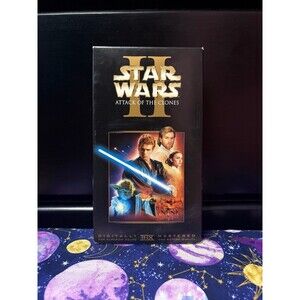 Star Wars II Attack of The Clones VHS Special Edition 2002